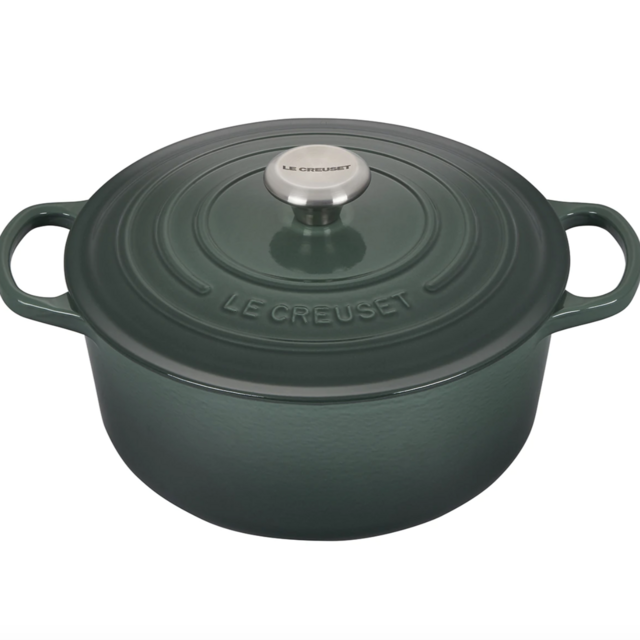 Le Creuset Enameled Cast Iron Signature 5 1/2 Quart Round Dutch Oven in Artichaut