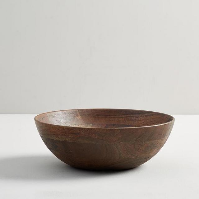 Chateau Handcrafted Acacia Wood Salad Bowl - 11" diameter