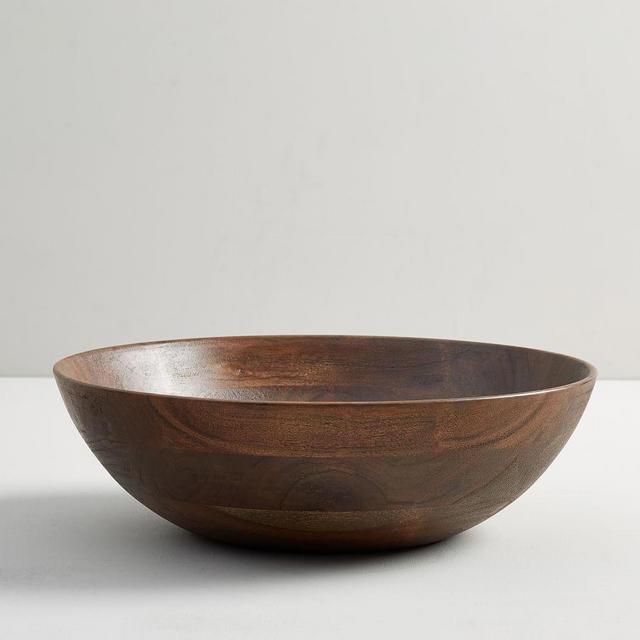 Chateau Handcrafted Acacia Wood Salad Bowl - 14" diameter