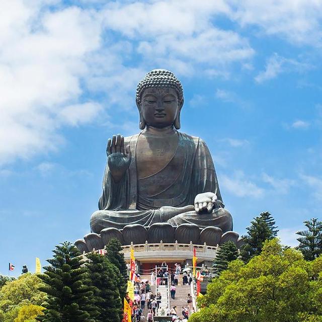Transit to Visit Giant Buddha - Hong Kong