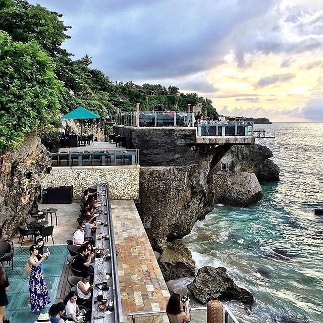 Drinks at Rock Bar- Bali