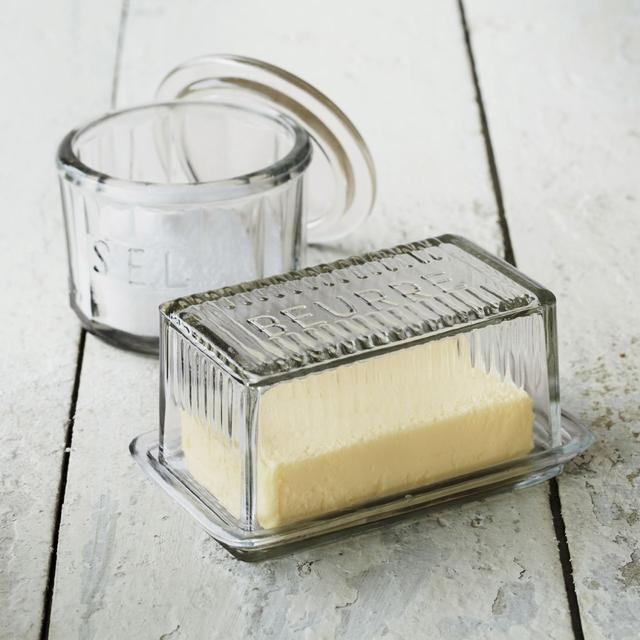 Glass Butter Dish