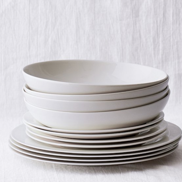 Symons Bone China - 12 Piece Set (4 dinner, 4 pasta, 4 side plates)