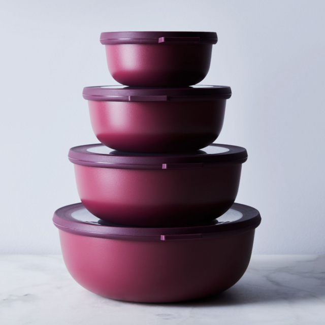 Microwavable Nested Storage Bowls - Shallow