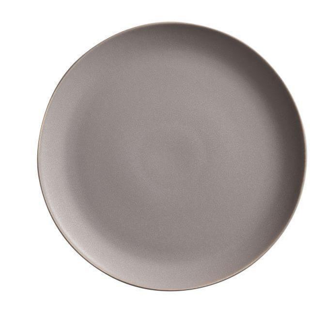 Mason Stoneware Round Serving Platter (Graphite Gray)