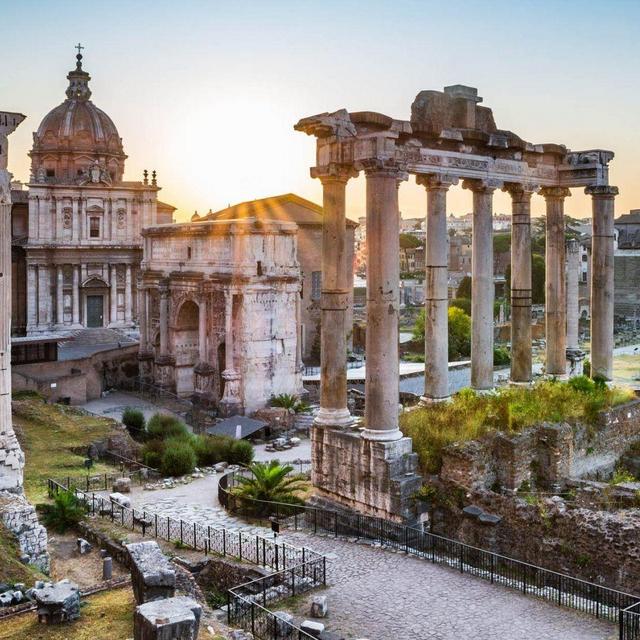 Lunch in Rome, Italy