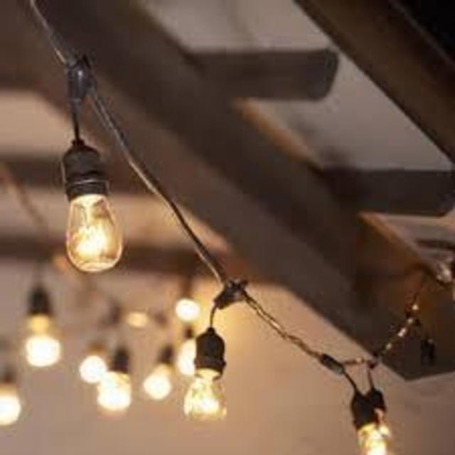 30 ft Edison-Style String Lights