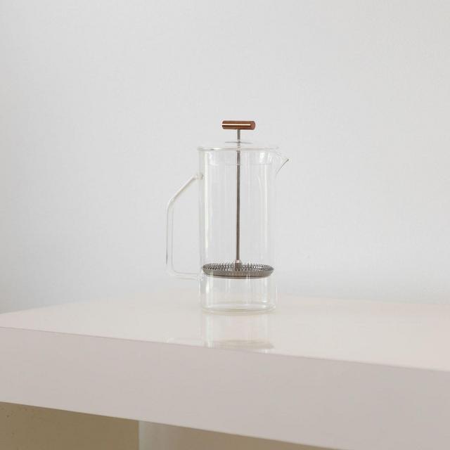 850 mL Glass French Press - Clear