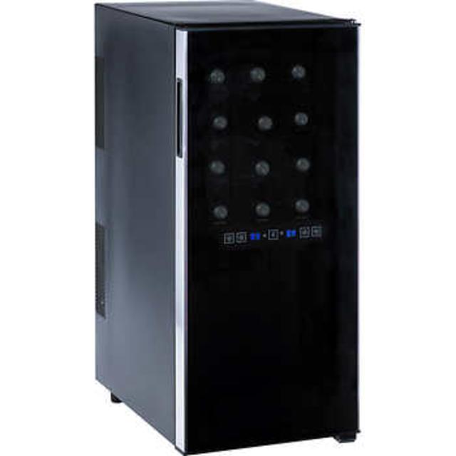 Wine Enthusiast 24-bottle Dual-Zone Wine Cooler with Touchscreen Controls & Digital Display