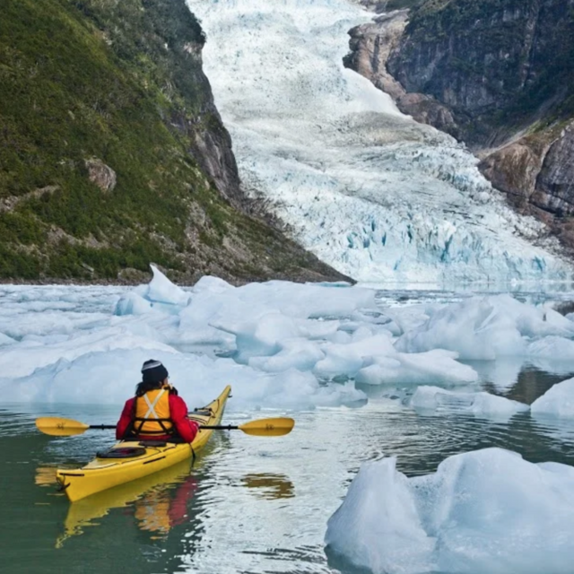 Kayaking in Torres del Paine