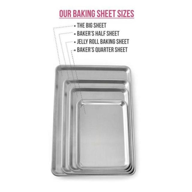 Nordic Ware Natural Aluminum Commercial Baker's Quarter Sheet