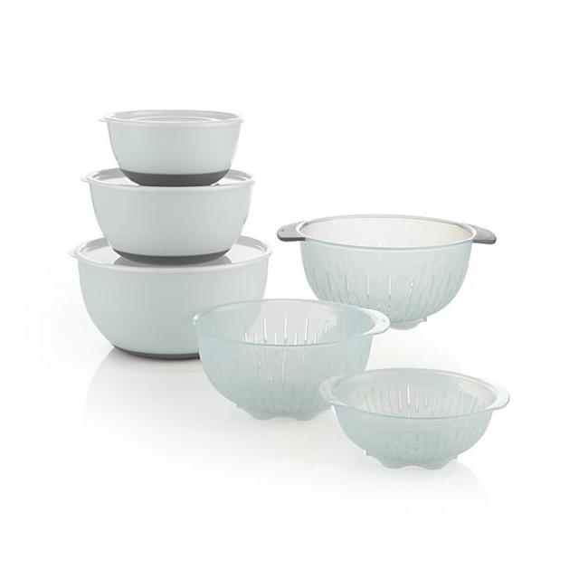 9-Piece OXO ® Nesting Bowls and Colanders and Lids Set