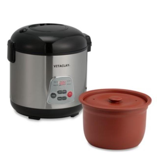VitaClay® Essenergy 6-Cup Rice N' Slow Cooker