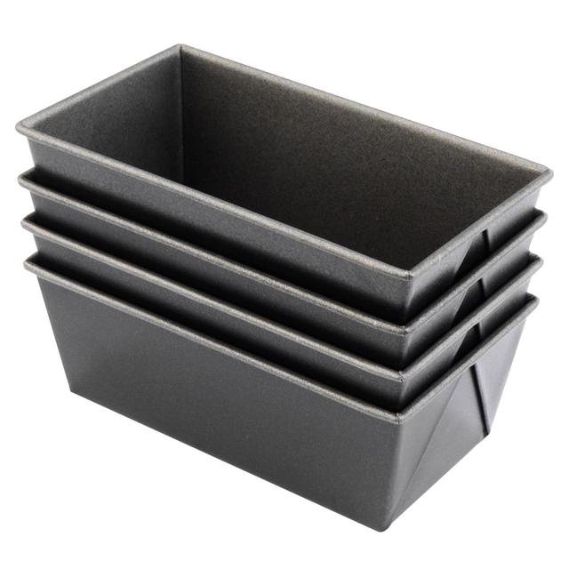 Chicago Metallic® Professional Bread Pan, Set of 4, 2" x 5¾"