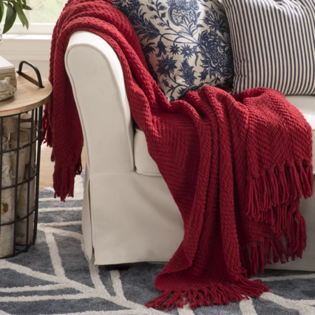 Nader Tweed Throw