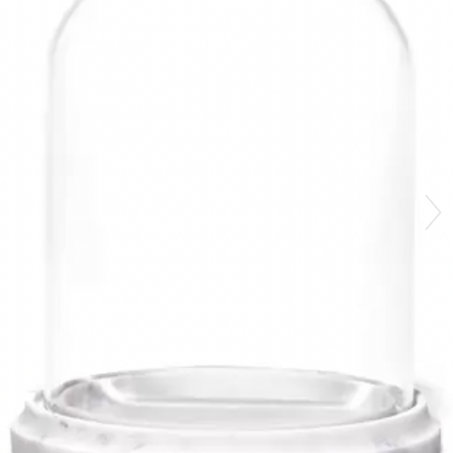 Timeless Glass Cloche3-Wick Candle Holder