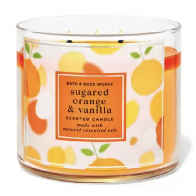 Sugared Orange & Vanilla3-Wick Candle