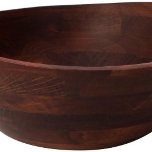 Lipper International 13-Inch Cherry Wavy Rim Bowl