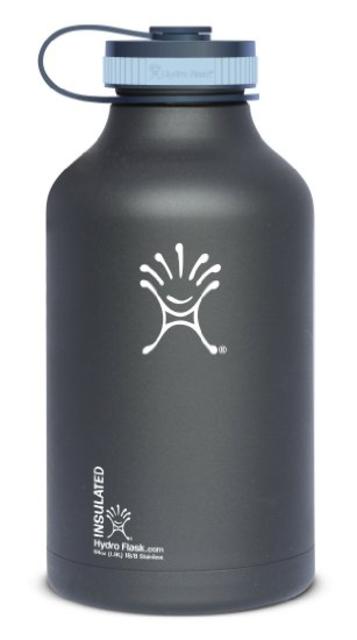 Hydro Flask Insulated Stainless Steel Wide Mouth Water Bottle and Beer Growler, 64-Ounce
