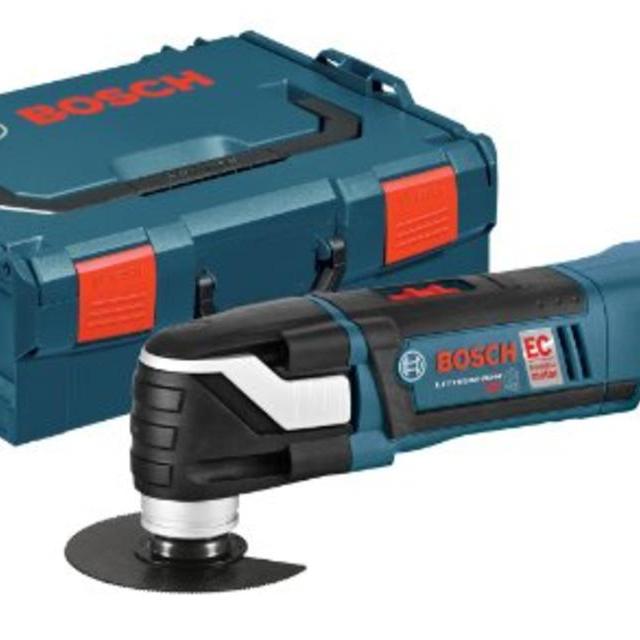 Bosch Bare-Tool MXH180BL 18-Volt Brushless Oscillating Tool Kit with L-Boxx-2 and Exact-Fit Insert Tray