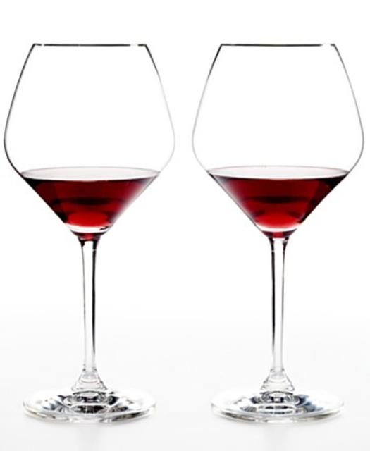 Riedel Set of 2 Heart to Heart Pinot Noir Glasses