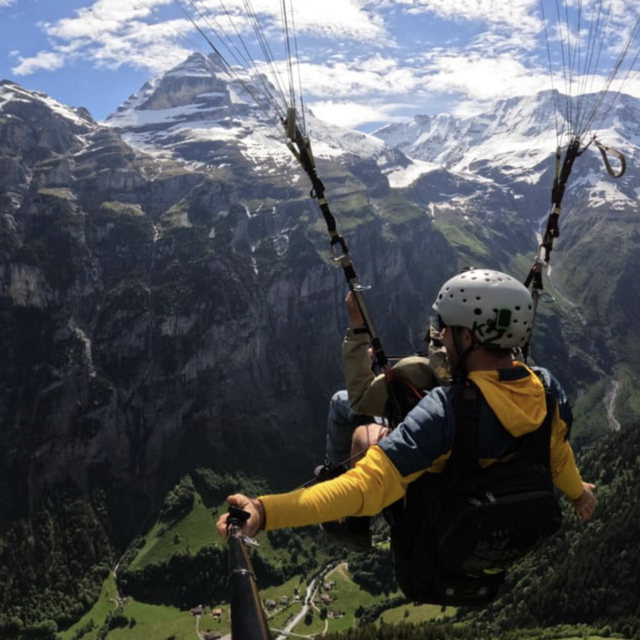 Paragliding in Lauterbrunnen