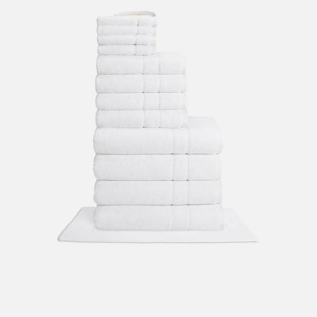 Brooklinen Super-Plush Towel Move-In Bundle- White