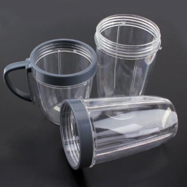 3pcs Replacement Mug Cup for Blender Juicer Mixer Replacement Part for Nutri Bullet