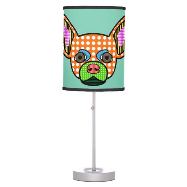 Chihuahua Pop Art Desk Lamp