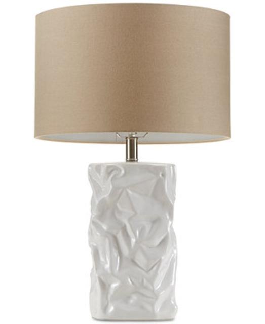 Madison Park Crimp Ceramic Table Lamp