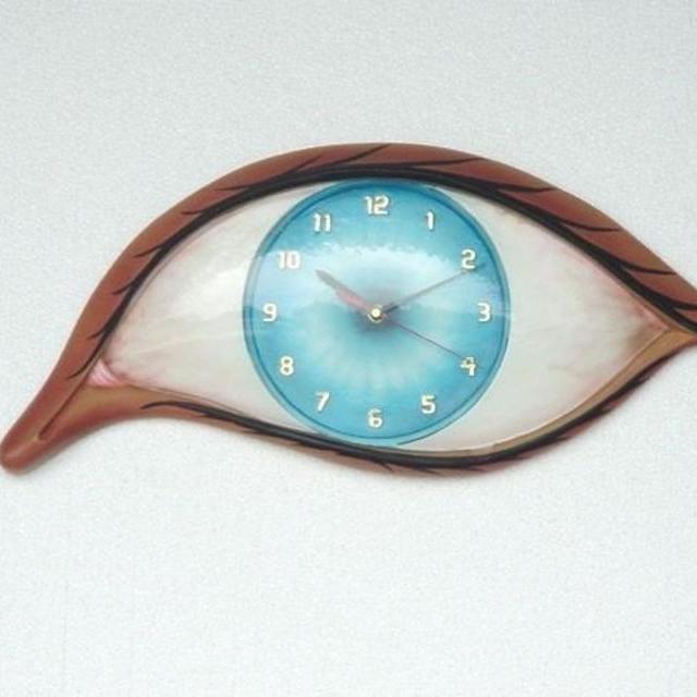 Details about   Eye Clock Optical Wall Decor Battery Operated