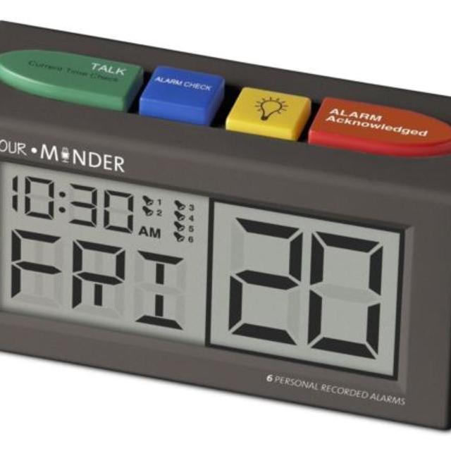 Interactive 6 Personalized Alarm Clock with AC Adapter