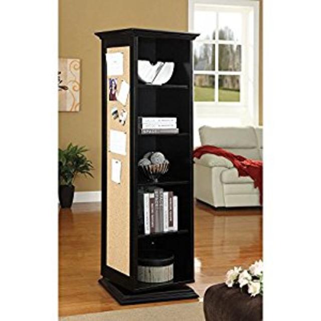 Coaster Swivel Cabinet-Black