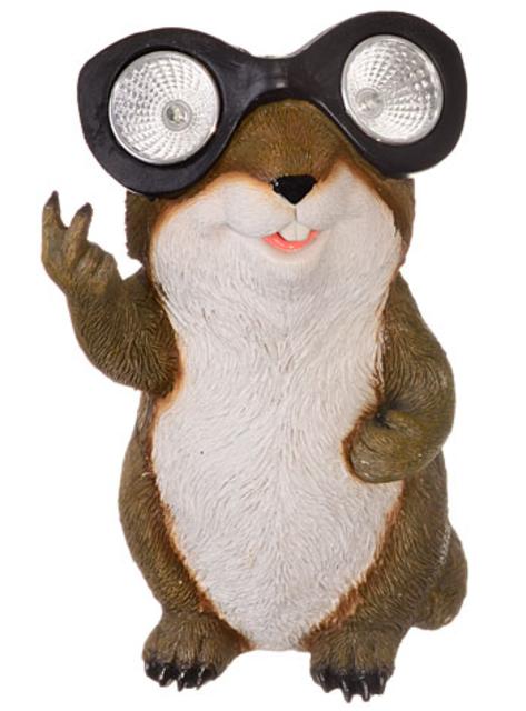 Cheeky Gopher Solar Light
