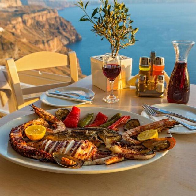Dinner for Two in Greece