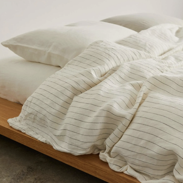 TEKLA Bedding - pillow covers, sheet, duvet cover (for Cali King)