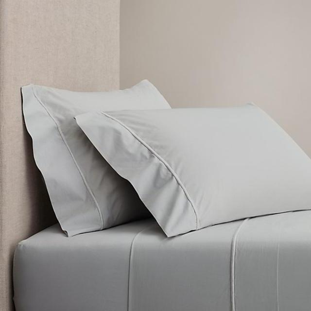 Restoration Hardware Italian Bold Satin Stitch Cotton Sheet Set