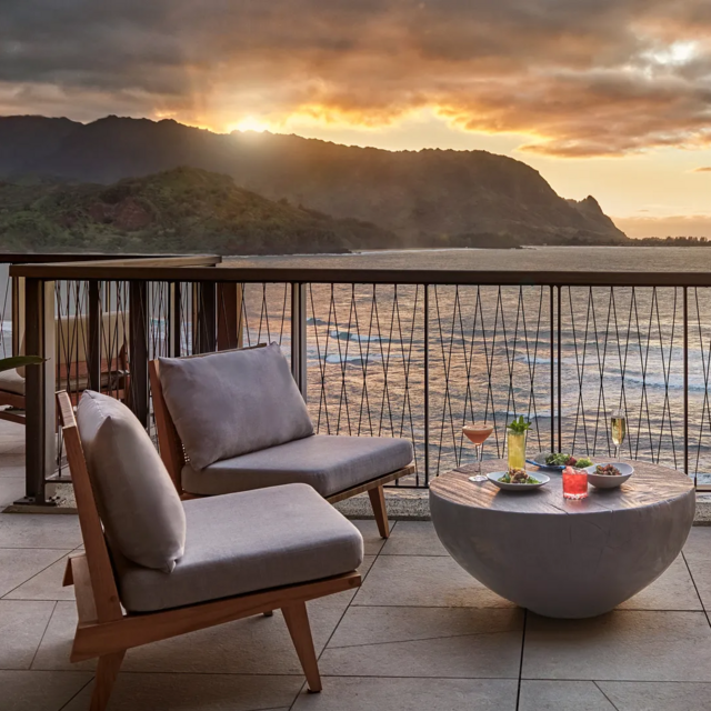 Honeymoon Sunset Dinner on the Water