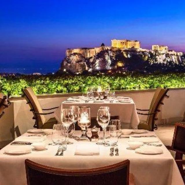 Honeymoon: Athens Rooftop Dinner for 2