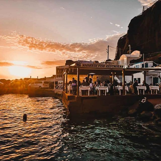 Honeymoon: Sunset Dinner Experience in Santorini