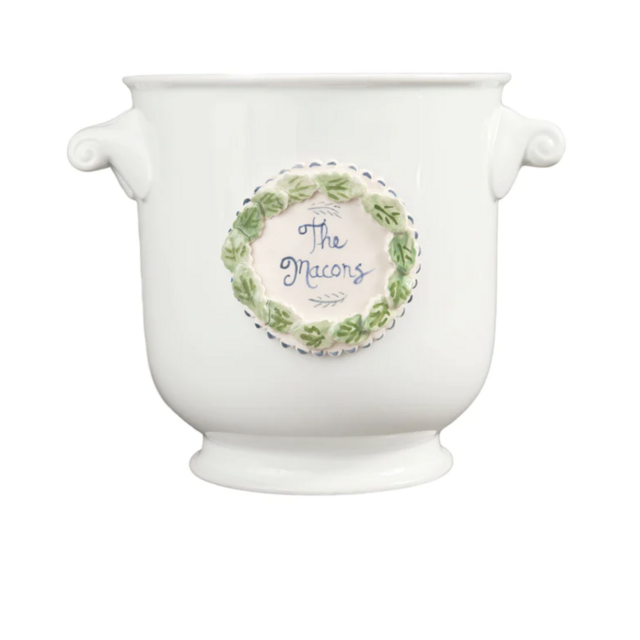 Tricia Lowenfield Ice Bucket with Monogram