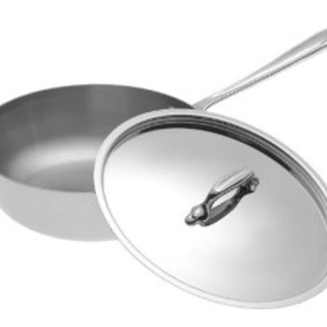 All-Clad Stainless 3-Quart Saucier Pan
