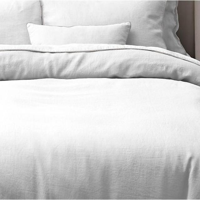 Stonewashed Belgian Linen Tipped Duvet Cover