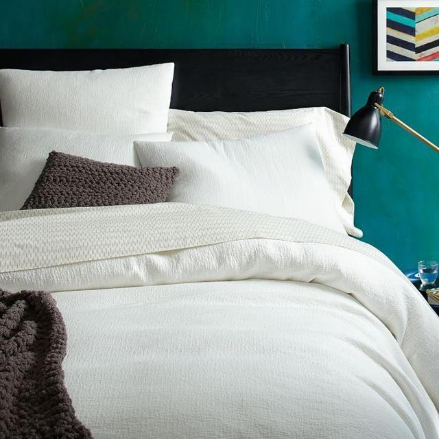 Organic Brighton Matelasse- KING Duvet Cover
