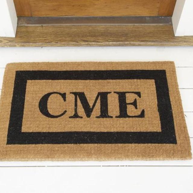 Monogrammed Doormat