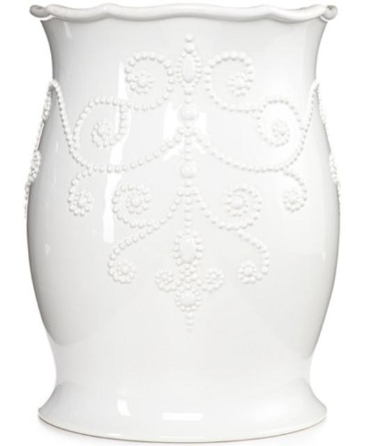 Bath French Perle Wastebasket