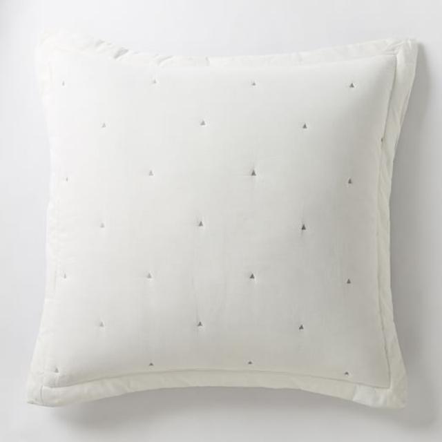 Stone White Euro Sham