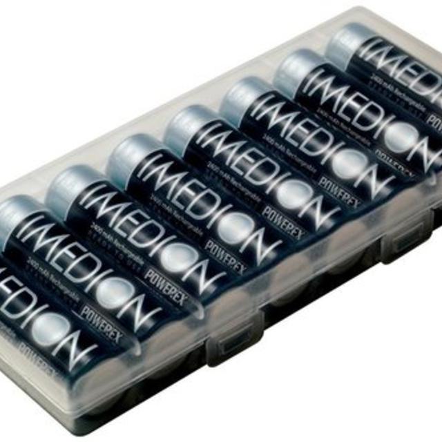 PowerEx Imedion AA 8-Pack Rechargeable Batteries