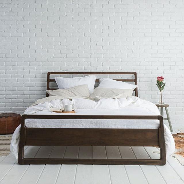 White Linen Bedding Set