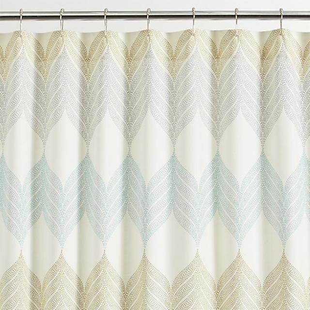 Sheesha Leaf Shower Curtain